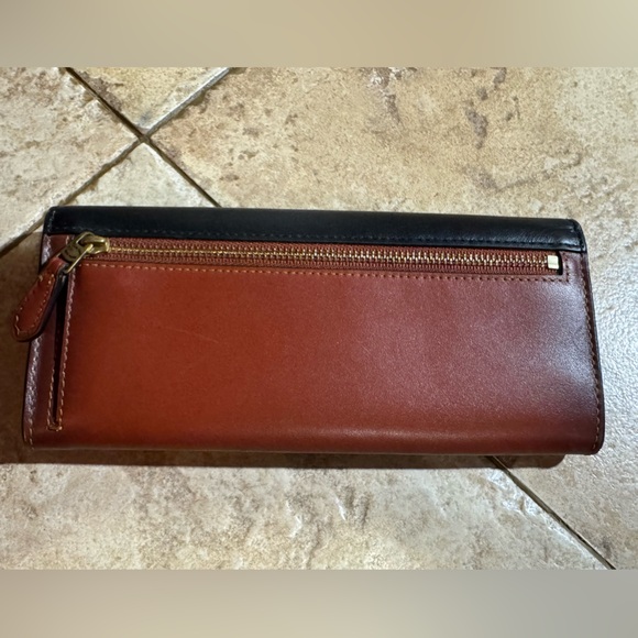 Coach Color-Block Slim Envelope Wallet - Picture 4 of 13